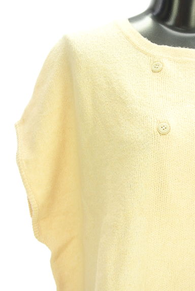 Samansa Mos2（サマンサモスモス）の古着「ダブルボタンニットベスト（ベスト・ジレ）」大画像４へ