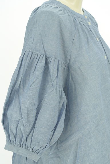 Samansa Mos2（サマンサモスモス）の古着「パフスリーブコットンブラウス（ブラウス）」大画像５へ