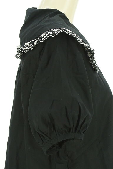 Samansa Mos2（サマンサモスモス）の古着「ehka sopo 刺繍フリル襟ブラウス（カットソー・プルオーバー）」大画像５へ