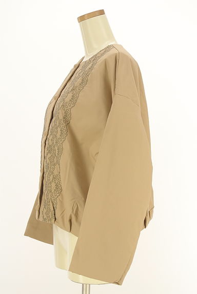 クリックで大画像表示 Samansa Mos2(サマンサモスモス)の古着「中わた刺繍ジャケット(ジャケット)」大画像3へ