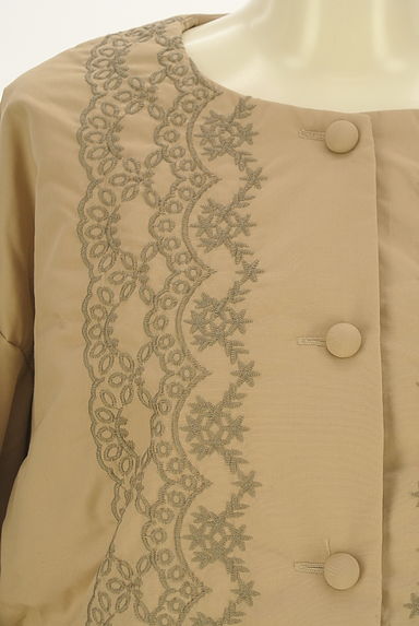 クリックで大画像表示 Samansa Mos2(サマンサモスモス)の古着「中わた刺繍ジャケット(ジャケット)」大画像4へ