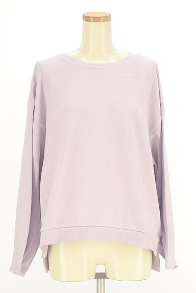 Samansa Mos2（サマンサモスモス）の古着「コットンレース襟付きスウェットトップス（スウェット・パーカー）」大画像５へ