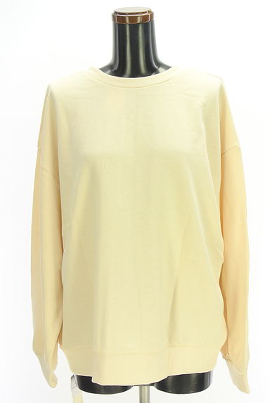 Samansa Mos2（サマンサモスモス）の古着「ehka sopo 前後2WAYリボン付きスウェットトップス（カーディガン・ボレロ）」大画像４へ