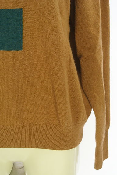 クリックで大画像表示 HUMAN WOMAN(ヒューマンウーマン)の古着「ウール混ニット(ニット)」大画像5へ