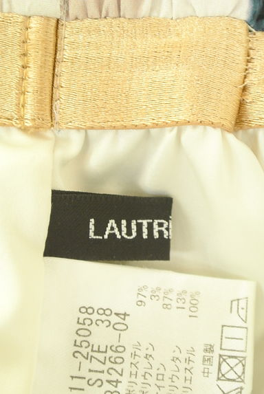 クリックで大画像表示 LAUTREAMONT(ロートレアモン)の古着「プリントプリーツロングスカート(ロングスカート・マキシスカート)」大画像6へ