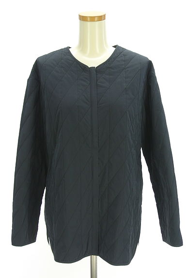 la.f...（ラエフ）の古着「中綿キルティングノーカラーコート（コート）」大画像１へ