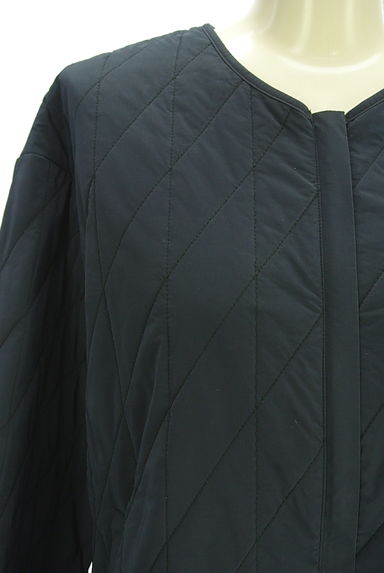 la.f...（ラエフ）の古着「中綿キルティングノーカラーコート（コート）」大画像４へ