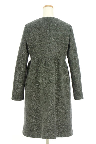 IENA（イエナ）の古着「スパンコールMIXウール混ロングコート（コート）」大画像２へ