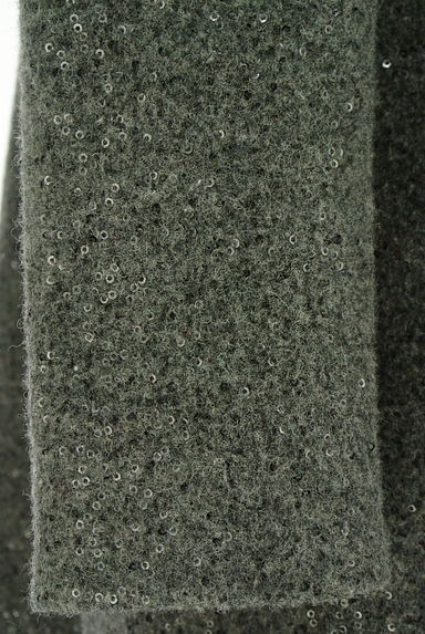 IENA（イエナ）の古着「スパンコールMIXウール混ロングコート（コート）」大画像５へ