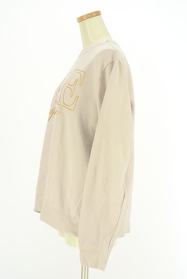 NIKE（ナイキ）の古着「ゴールドラメロゴスウェットトップス（スウェット・パーカー）」大画像３へ