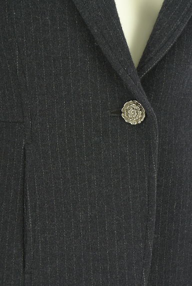 kay me（ケイミー）の古着「ピンストライプ柄ウールテーラードジャケット（ジャケット）」大画像４へ