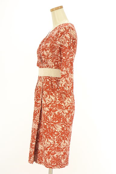 クリックで大画像表示 kay me(ケイミー)の古着「花柄カシュクールワンピース(ワンピース・チュニック)」大画像3へ