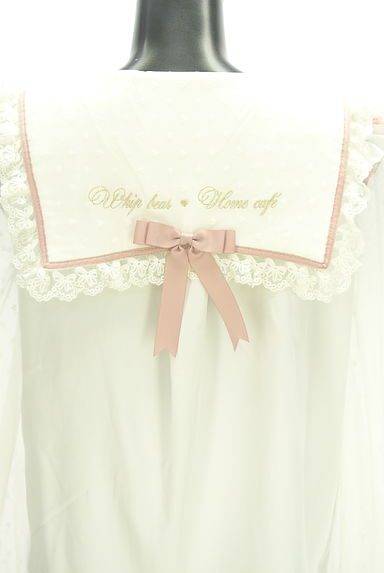 クリックで大画像表示 LIZ LISA(リズリサ)の古着「リボンブローチ付きセーラー襟ブラウス(カットソー・プルオーバー)」大画像5へ