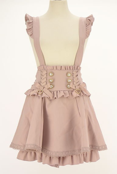 LIZ LISA（リズリサ）の古着「フリルサロペットスカパン（オーバーオール・サロペット）」大画像１へ