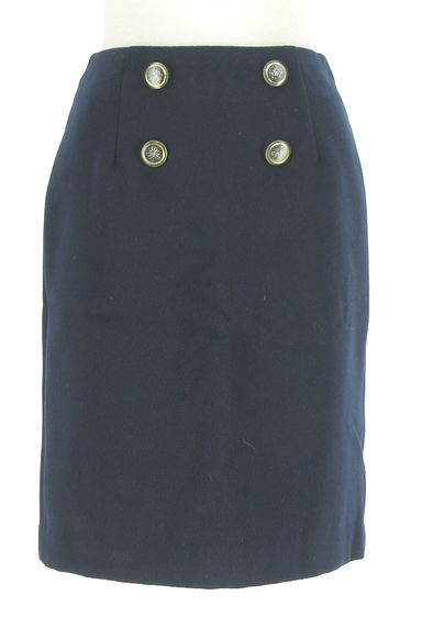 PROPORTION BODY DRESSING（プロポーションボディドレッシング）の古着「飾りボタン付き膝上起毛タイトスカート（スカート）」大画像１へ