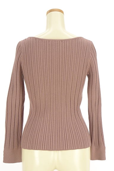 PROPORTION BODY DRESSING（プロポーションボディドレッシング）の古着「ラウンドネックリブニットトップス（ニット）」大画像２へ