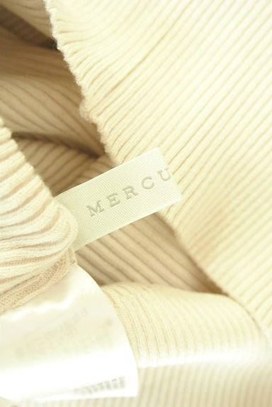 MERCURYDUO（マーキュリーデュオ）の古着「肩フリルストレッチリブニット（ニット）」大画像６へ