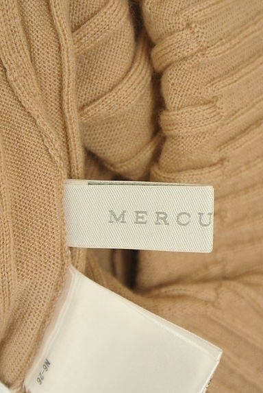 MERCURYDUO（マーキュリーデュオ）の古着「ノースリリブニットトップス（ニット）」大画像６へ