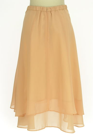 クリックで大画像表示 MERCURYDUO(マーキュリーデュオ)の古着「イレギュラーヘム膝下シフォンスカート(ロングスカート・マキシスカート)」大画像2へ