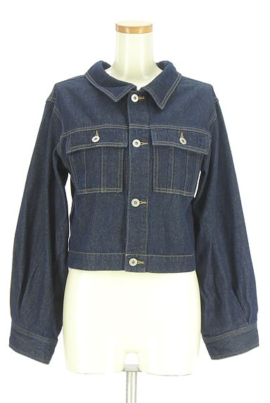 クリックで大画像表示 31 Sons de mode(トランテアン ソン ドゥ モード)の古着「ボリューム袖デニムジャケット(ブルゾン・スタジャン)」大画像1へ
