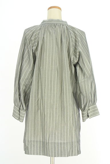 la.f...（ラエフ）の古着「ラメストライプミドル丈ブラウス（ブラウス）」大画像２へ