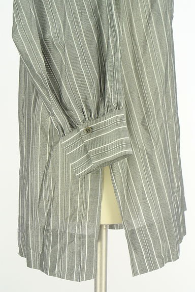 la.f...（ラエフ）の古着「ラメストライプミドル丈ブラウス（ブラウス）」大画像５へ