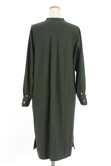 la.f...（ラエフ）の古着「バンドカラーロングシャツワンピース（ワンピース・チュニック）」大画像２へ