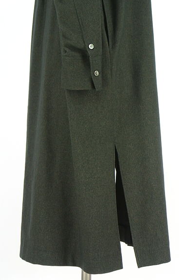 la.f...（ラエフ）の古着「バンドカラーロングシャツワンピース（ワンピース・チュニック）」大画像５へ