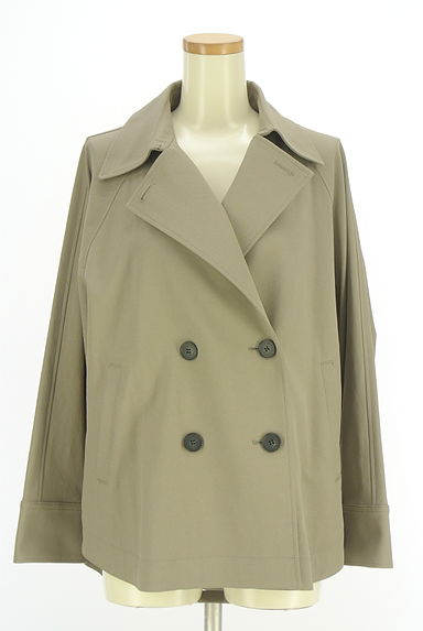 la.f...（ラエフ）の古着「ミドル丈ストレッチPコート（トレンチコート）」大画像１へ