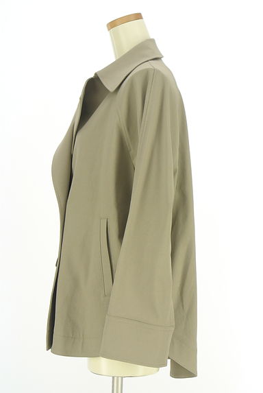 la.f...（ラエフ）の古着「ミドル丈ストレッチPコート（トレンチコート）」大画像３へ