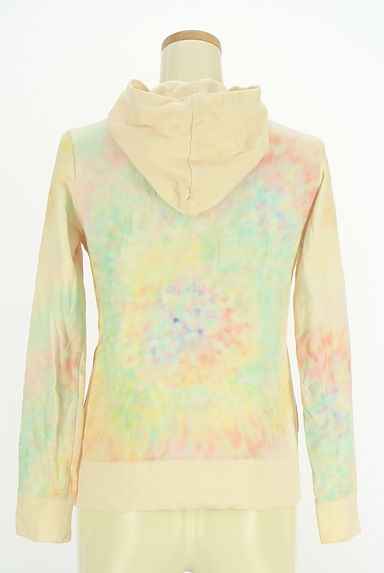 mash mania（マッシュマニア）の古着「エスニックプリントタイダイ柄ジップアップスウェットパーカー（スウェット・パーカー）」大画像２へ