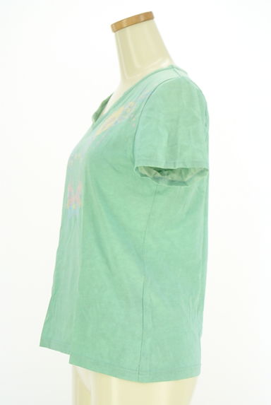 クリックで大画像表示 mash mania(マッシュマニア)の古着「半そでVネックTシャツ(Tシャツ)」大画像3へ