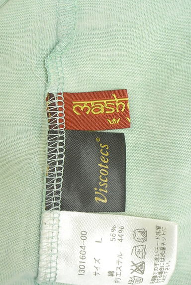 クリックで大画像表示 mash mania(マッシュマニア)の古着「半そでVネックTシャツ(Tシャツ)」大画像6へ