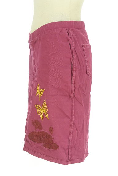 mash mania（マッシュマニア）の古着「刺繍入りタイトミニスカート（スカート）」大画像３へ