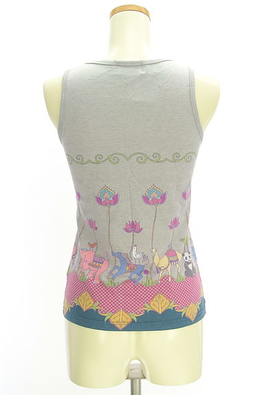 クリックで大画像表示 mash mania(マッシュマニア)の古着「プリントタンクトップ(カットソー・プルオーバー)」大画像2へ