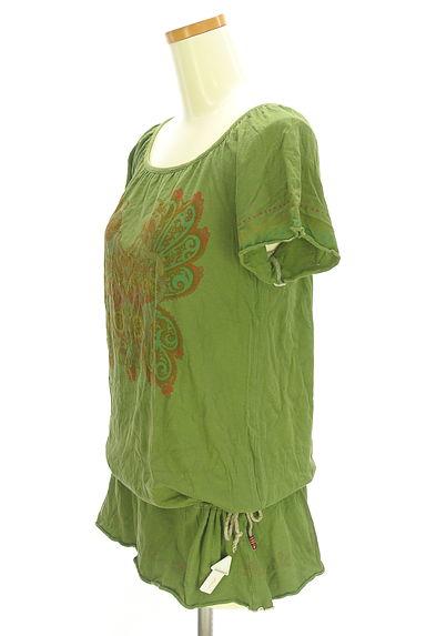 mash mania（マッシュマニア）の古着「ドロストプリントカットソー（カットソー・プルオーバー）」大画像４へ