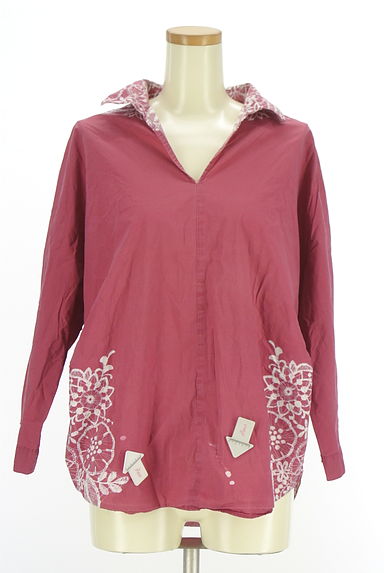 クリックで大画像表示 mash mania(マッシュマニア)の古着「ドルマンスリーブスキッパーブラウス(カットソー・プルオーバー)」大画像4へ