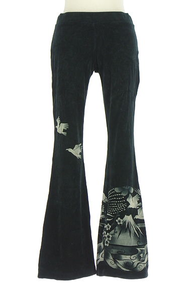 クリックで大画像表示 mash mania(マッシュマニア)の古着「ベロアフレアパンツ(パンツ)」大画像1へ