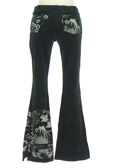 クリックで大画像表示 mash mania(マッシュマニア)の古着「ベロアフレアパンツ(パンツ)」大画像2へ