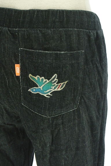 クリックで大画像表示 mash mania(マッシュマニア)の古着「ストレッチ起毛フレアパンツ(パンツ)」大画像5へ