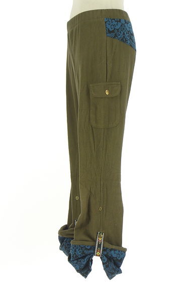 mash mania（マッシュマニア）の古着「柄切替フリースパンツ（パンツ）」大画像３へ