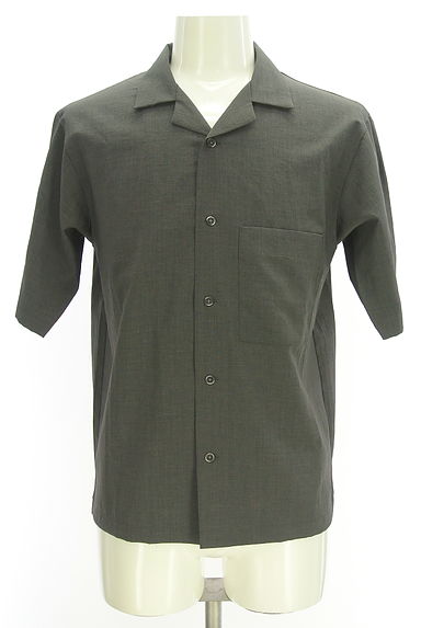 クリックで大画像表示 PLST(プラステ)の古着「接触冷感オープンカラーシャツ(カジュアルシャツ)」大画像1へ