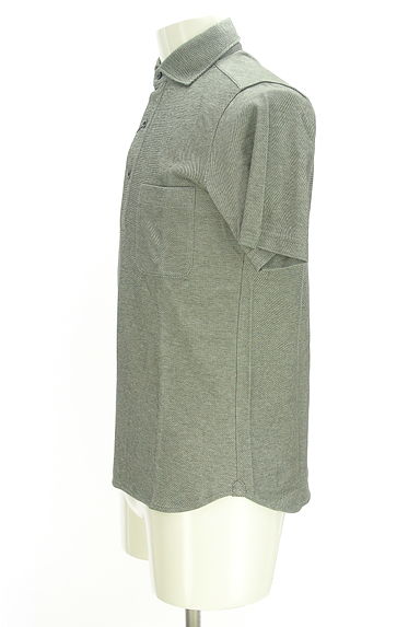 PLST（プラステ）の古着「ラウンドヘムポロシャツ（ポロシャツ）」大画像３へ