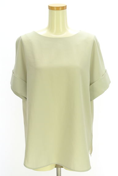 PLST（プラステ）の古着「ロールアップスリーブブラウス（カットソー・プルオーバー）」大画像１へ