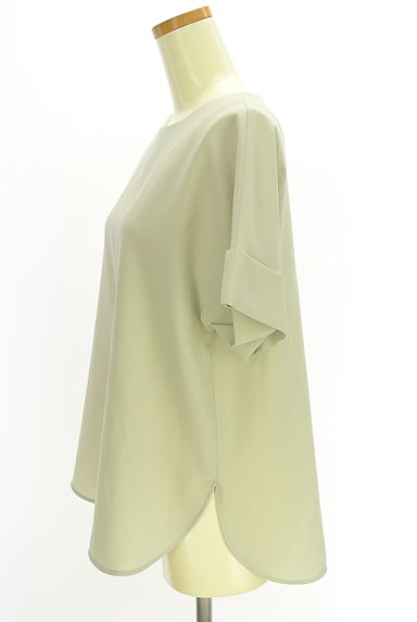 PLST（プラステ）の古着「ロールアップスリーブブラウス（カットソー・プルオーバー）」大画像３へ