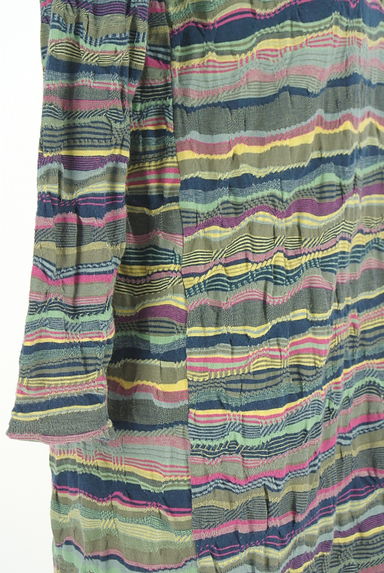 JURGEN LEHL（ヨーガンレール）の古着「マルチボーダー柄ワンピース（ワンピース・チュニック）」大画像５へ