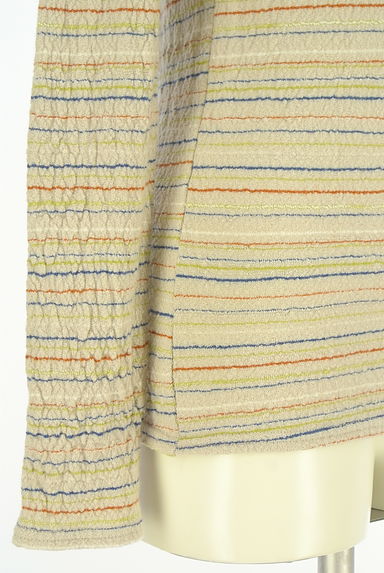 JURGEN LEHL（ヨーガンレール）の古着「マルチボーダー柄ニットトップス（ニット）」大画像５へ