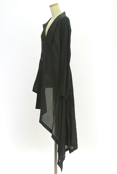 YOHJI YAMAMOTO（ヨウジヤマモト）の古着「アシンメトリーシャツジャケット（ジャケット）」大画像３へ