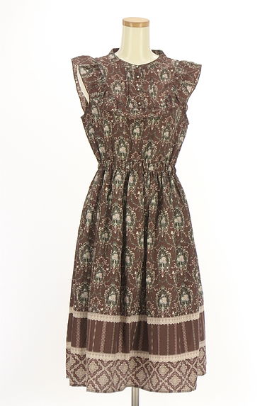 axes femme（アクシーズファム）の古着「ノースリ花柄ワンピース（ワンピース・チュニック）」大画像１へ