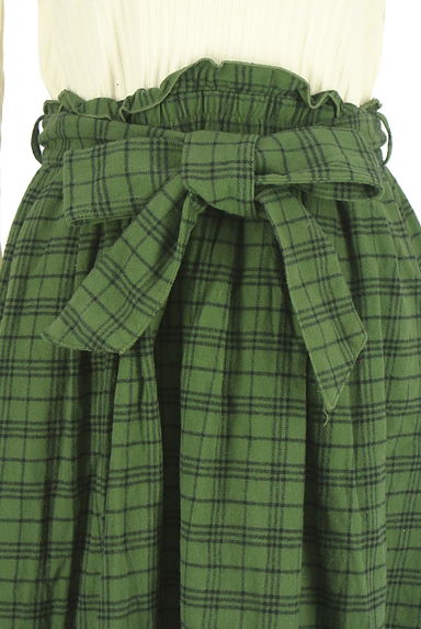 axes femme（アクシーズファム）の古着「別地切替フリルワンピース（ワンピース・チュニック）」大画像５へ